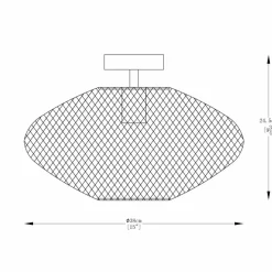 Cheap Czarna lampa sufitowa w stylu loftowym ZM A8130-BK z serii ORION Żyrandole Nowoczesne