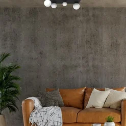 Cheap Czarna lampa w kształcie prostokąta z kloszami MLP8391 z serii BIBIONE | Kaja Oś Żyrandole Nowoczesne