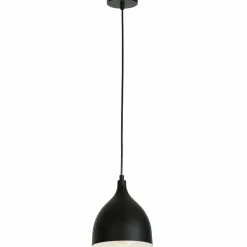 Best Sale Czarna lampa wisząca, do klasycznej kuchni LX 6221 z serii NOAK | Kaja Żyrandole Nowoczesne