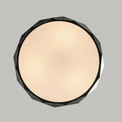 Clearance Czarna lampa wisząca, do salonu LP-8069/1P BK REUS | Kaja Oświetlenie Żyrandole Nowoczesne