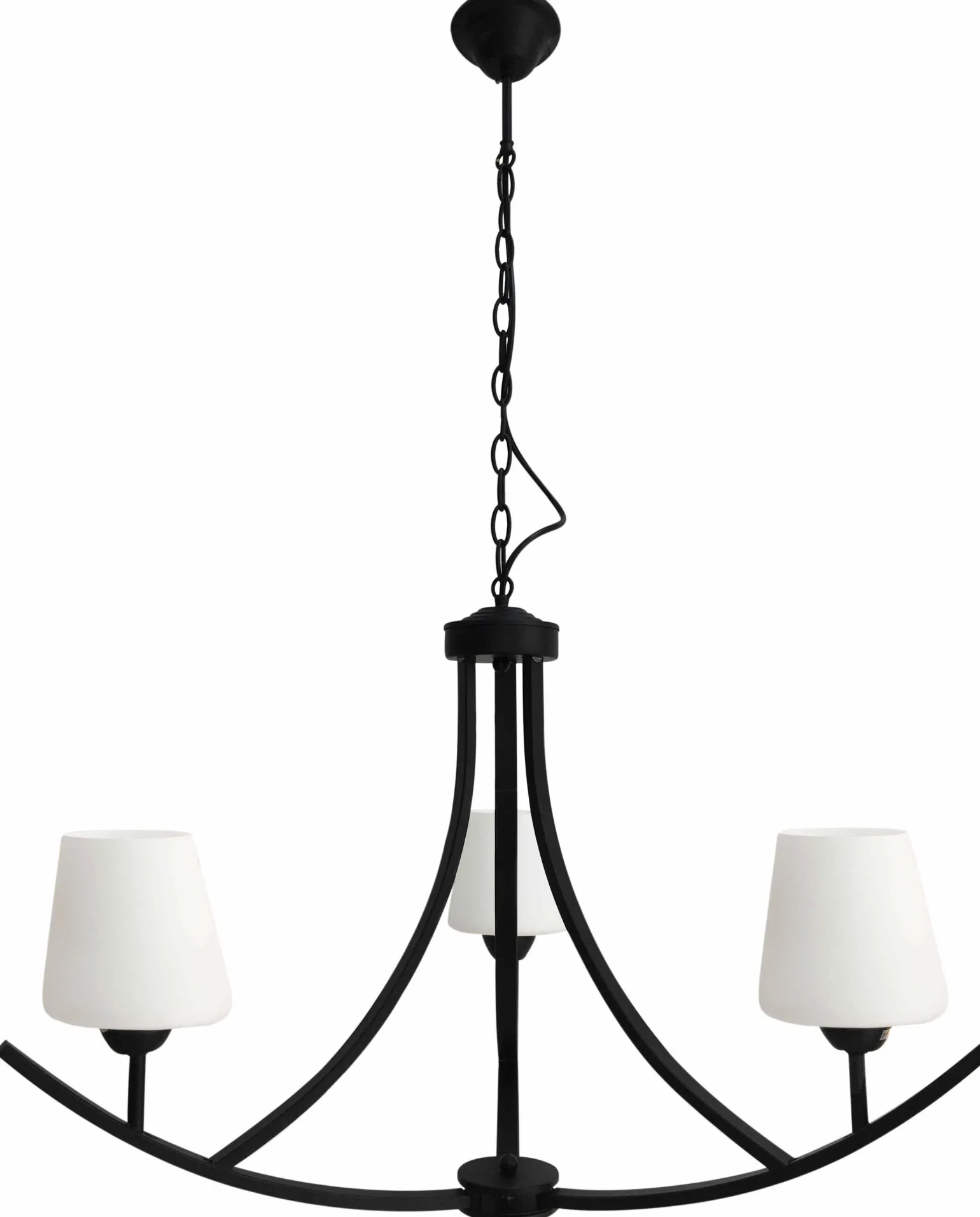 Sklep Kaja Czarna lampa wisząca, do stylowej sypialni 33-38708 z serii LONDYN