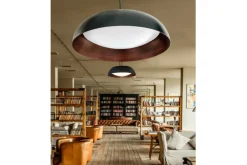 Best Czarna lampa wisząca LED do sypialni AZ3148 LENOX | Kaja Oświetlenie Żyrandole Nowoczesne