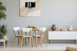 Sale Czarna lampa wisząca na ozdobną żarówkę 284/1 VIXON | Kaja Oświetlenie Żyrandole Nowoczesne