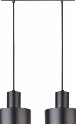 Cheap Czarna lampa wisząca nad wyspę kuchenną SIG 30898 z serii RIF | Kaja Żyrandole Nowoczesne