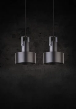 Cheap Czarna lampa wisząca nad wyspę kuchenną SIG 30898 z serii RIF | Kaja Żyrandole Nowoczesne