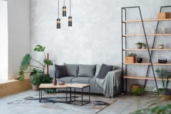 Online Czarna lampa wisząca z drewnianym elementem 732/1 z serii AKA Żyrandole Nowoczesne