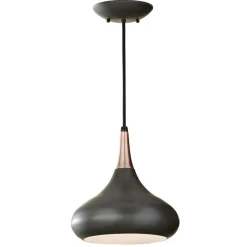 Hot Czarna lampa wisząca, z dużym gwintem FE-BESO-P-M-DBZ z serii BESO Żyrandole Nowoczesne