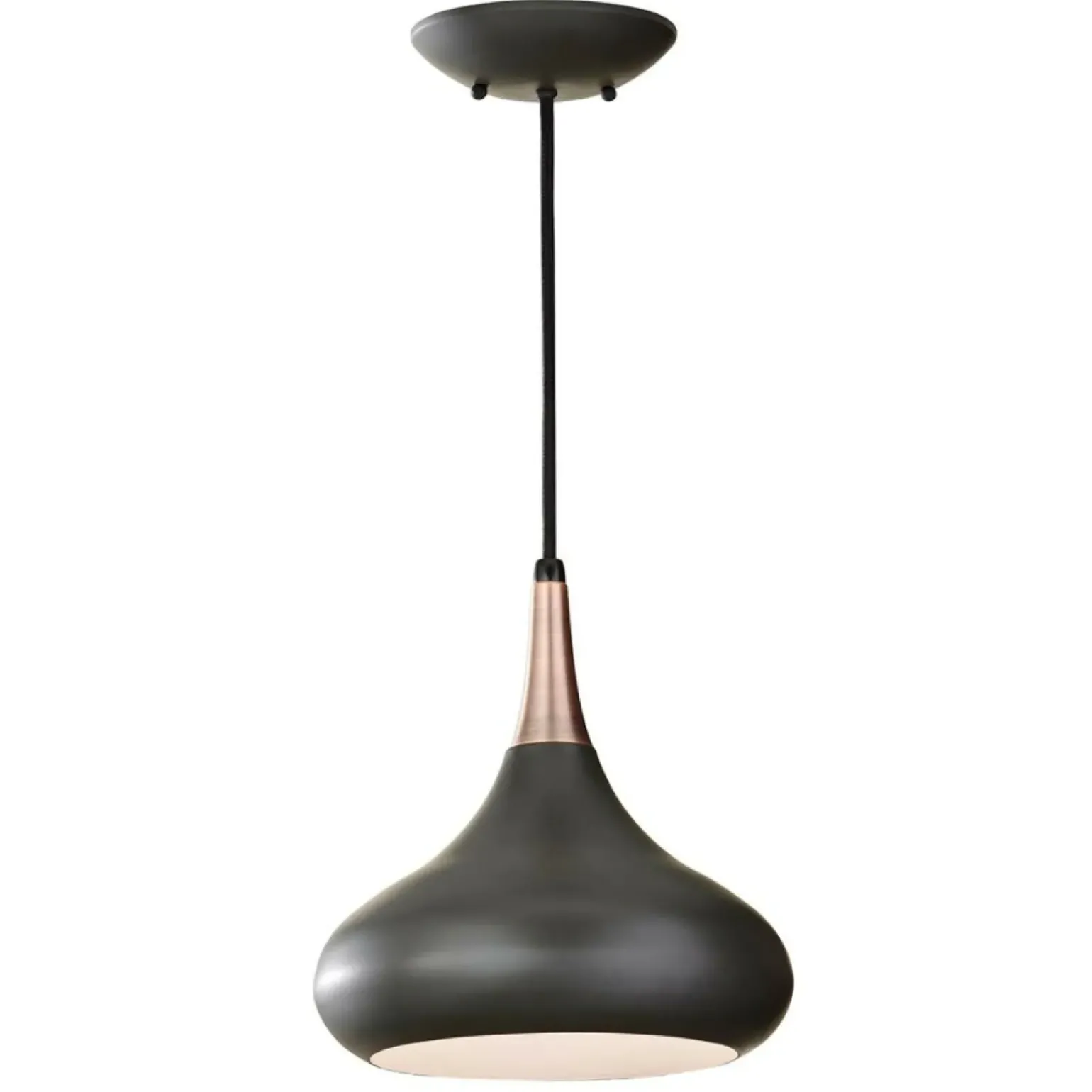 Hot Czarna lampa wisząca, z dużym gwintem FE-BESO-P-M-DBZ z serii BESO Żyrandole Nowoczesne