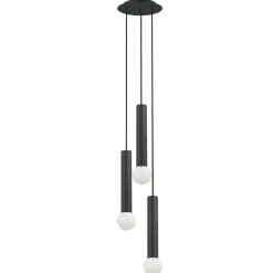 Store Czarna lampa wisząca z dużym gwintem 7856 | Kaja Oświetlenie Żyrandole Nowoczesne