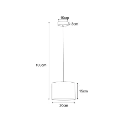 Sklep Kaja Czarna lampa wisząca z dwuczęściowym abażurem K-5220 z serii ZIMBO