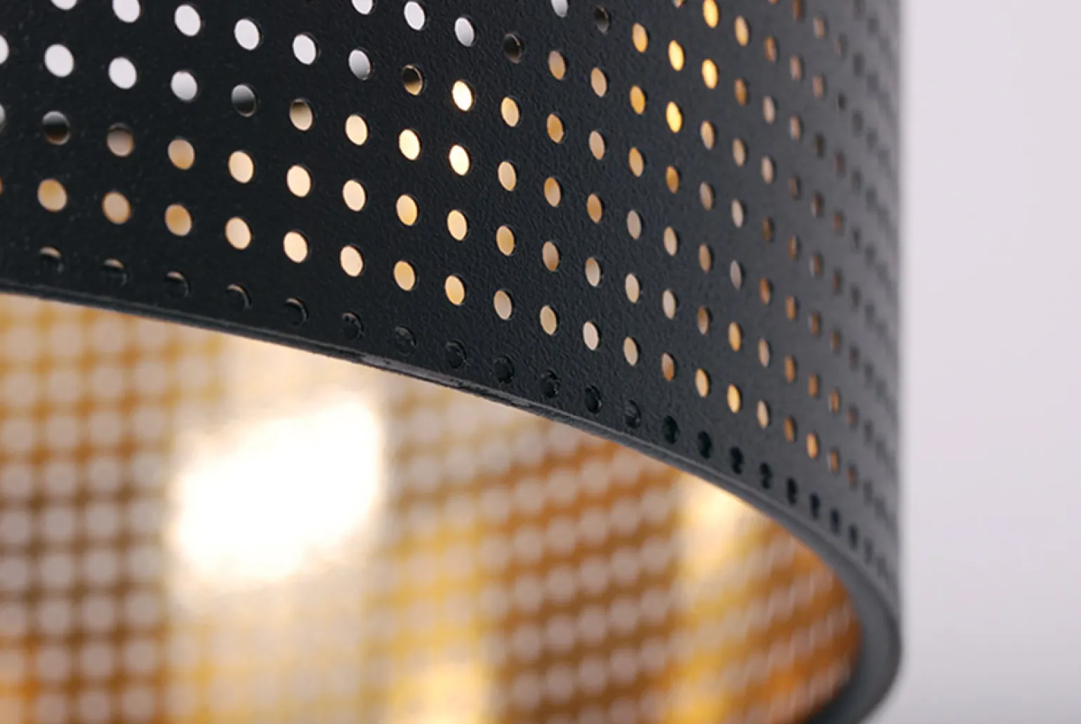 Sklep Kaja Czarna lampa wisząca z dwuczęściowym abażurem K-5220 z serii ZIMBO