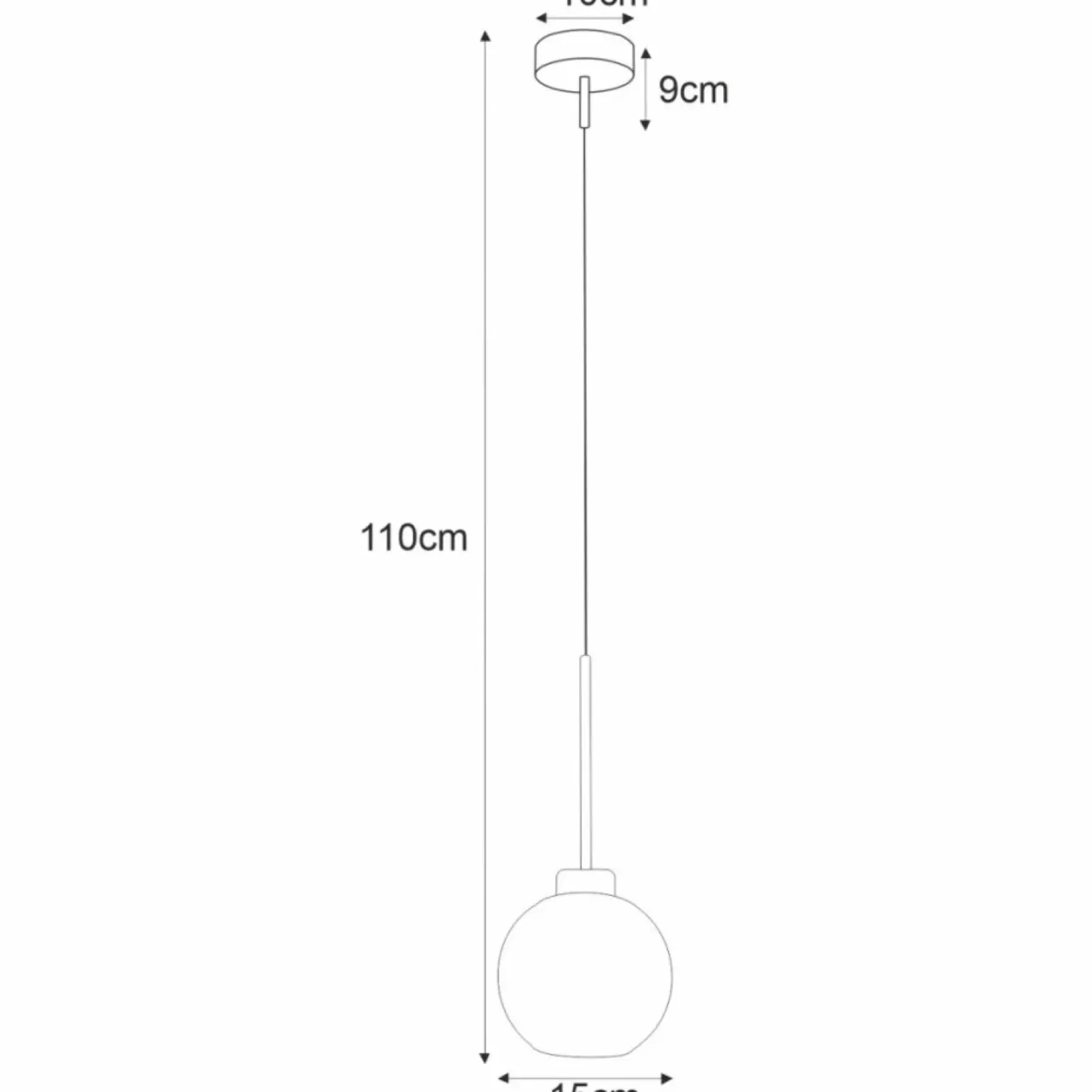 New Czarna lampa wisząca z dymionym kloszem K-4877 z serii ALDAR Żyrandole Nowoczesne