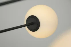 Best Czarna lampa wisząca z kloszami kulkami AZ4422 OVIEDO | Kaja Żyrandole Nowoczesne