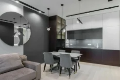 Cheap Czarna lampa wisząca z kloszem, na żarówkę G9 K-5372 z serii SANTE Żyrandole Nowoczesne