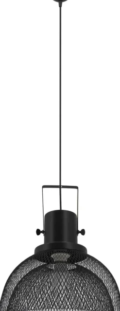 Cheap Czarna lampa z drucianym kloszem 9906/1 ZWIS - 01 DARIA | Kaja Żyrandole Nowoczesne