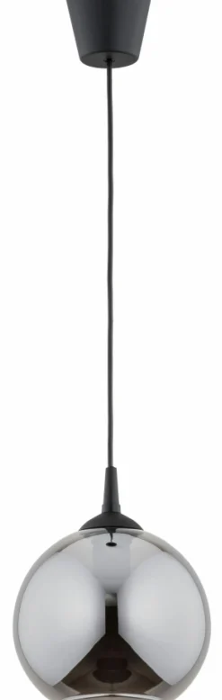 Cheap Czarna lampa z regulowanym zwisem, ciemny klosz AL 61219 TIPI | Kaja Żyrandole Nowoczesne