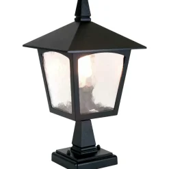Sklep Kaja Czarna lampa zewnętrzna, cokołowa BL7-BLACK z serii YORK