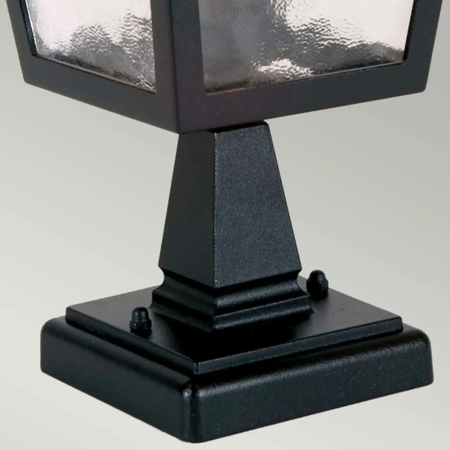 Sklep Kaja Czarna lampa zewnętrzna, cokołowa BL7-BLACK z serii YORK