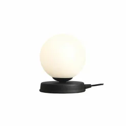 Sklep Kaja Czarna lampka biurkowa do gabinetu 1076B1_S BALL | Kaja Oświetlenie