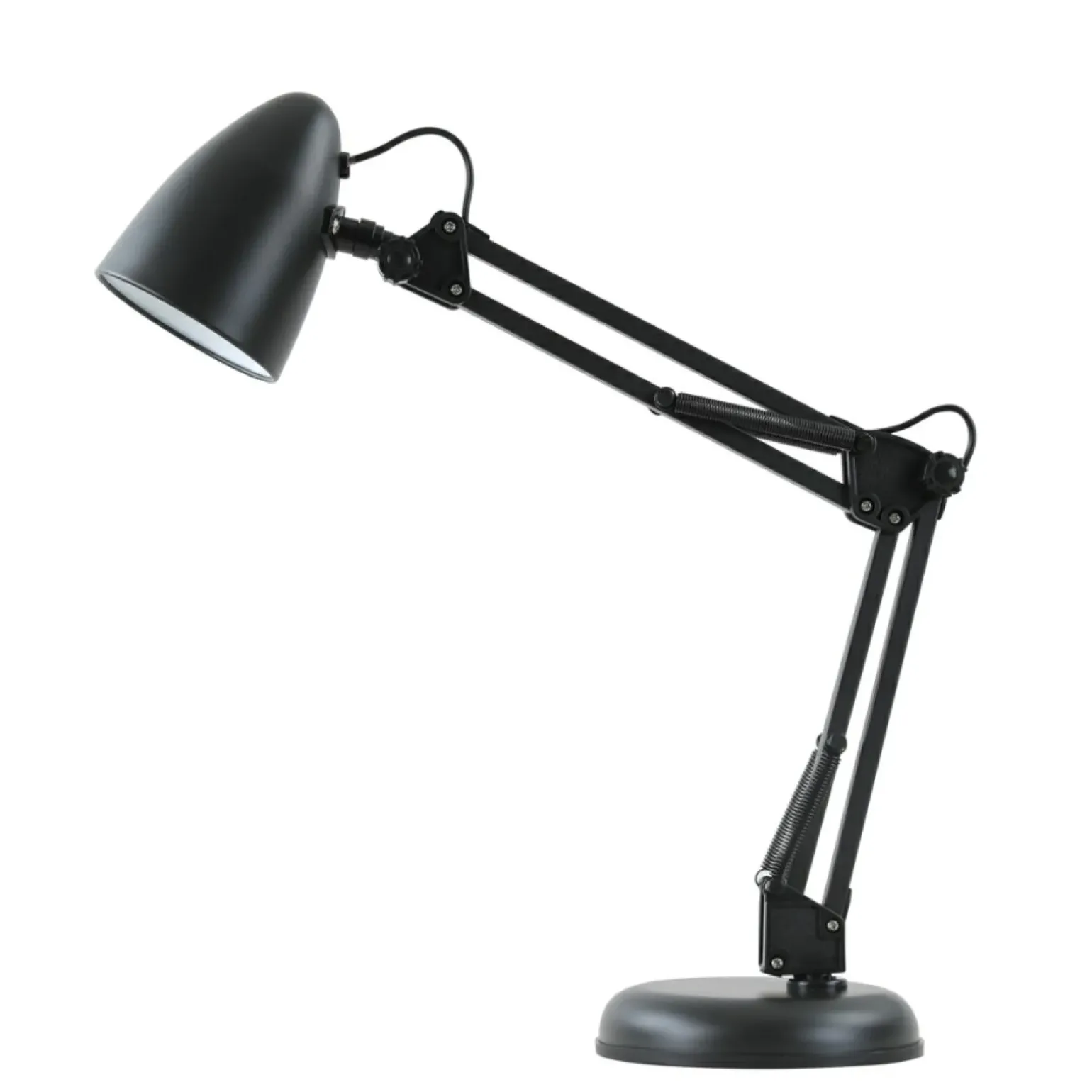 Sklep Kaja Czarna lampka biurkowa w stylu kreślarskim TB-29928-BK z serii NOTA