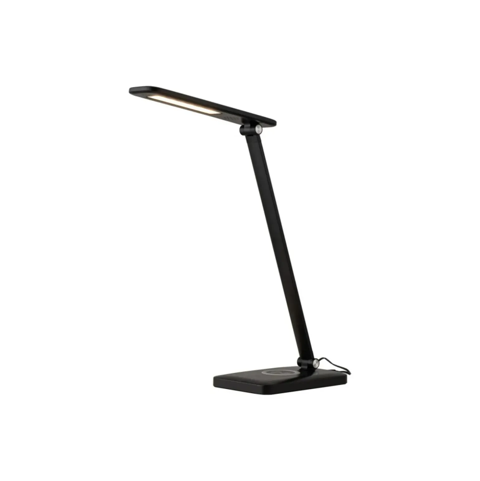 Sklep Kaja Czarna lampka biurkowa z wbudowanym LED-em 8404 | Kaja Oświetlenie