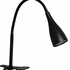 Sklep Kaja Czarna lampka mocowana do biurka ABR-KK-C-GU10 LIBRIO | Kaja