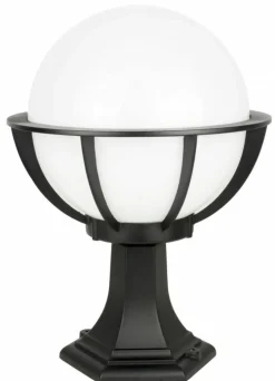 Sklep Kaja Czarna lampka ogrodowa z koszykiem i kloszem K 4011/1/KPO 250 | Kaja Oś