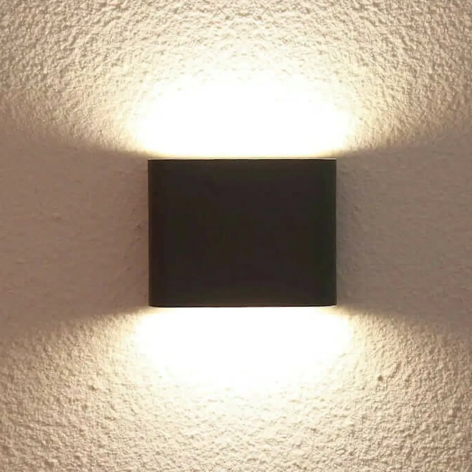 Sklep Kaja Czarna, ledowa lampa ścienna na elewację LP-1556/1W BK z serii SAP