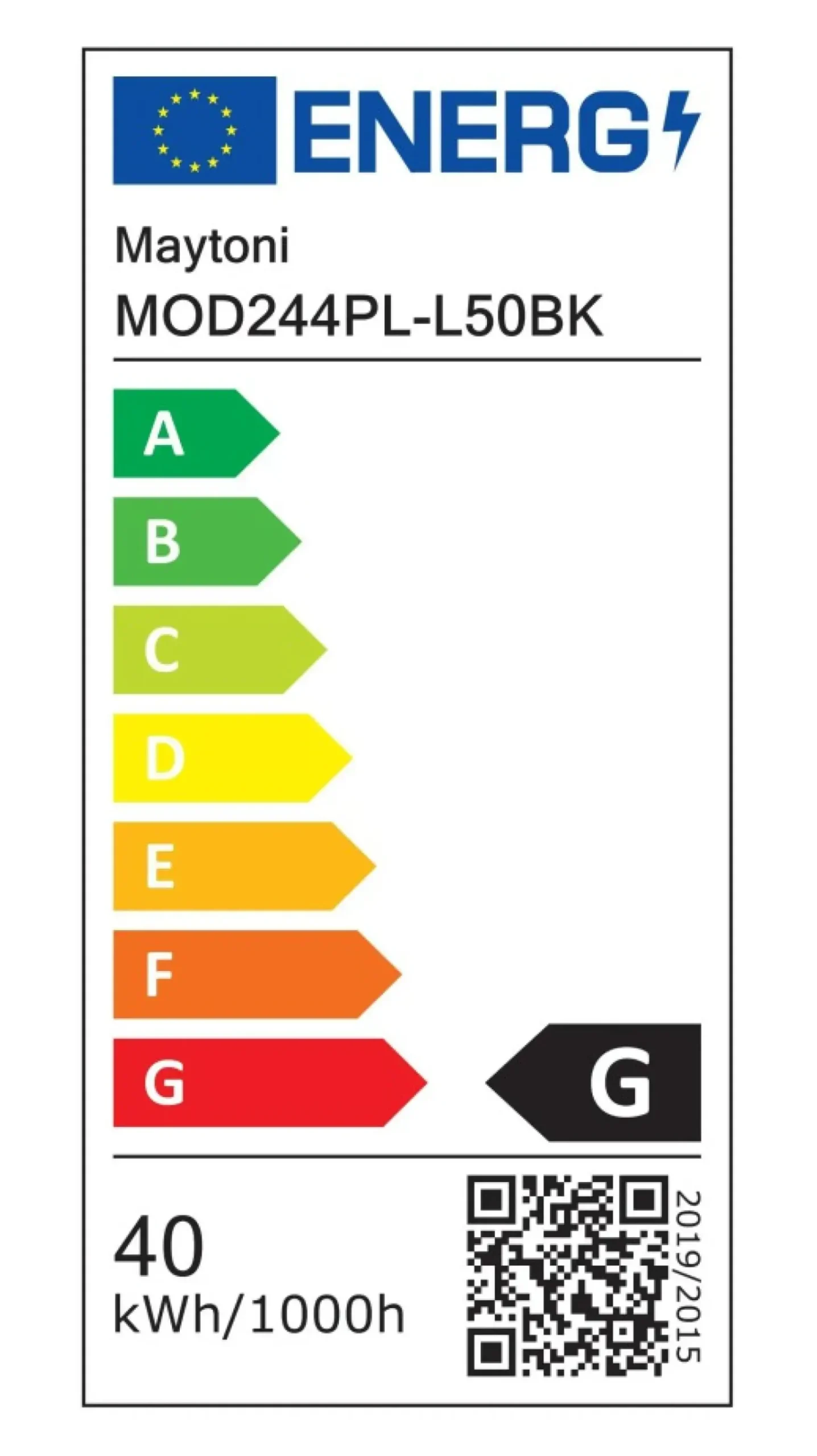 Best Czarna, ledowa lampa wisząca, do salonu MOD244PL-L50BK z serii HALO Żyrandole Nowoczesne