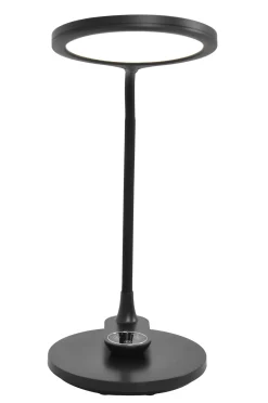 Sklep Kaja Czarna ledowa lampka biurkowa, ściemniana K-BL1153 z serii GAJA