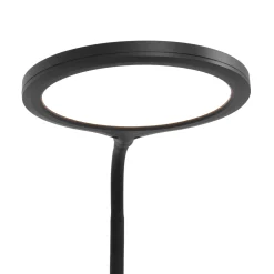 Sklep Kaja Czarna ledowa lampka biurkowa, ściemniana K-BL1153 z serii GAJA