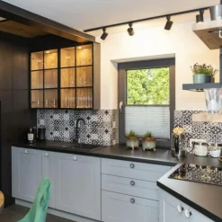 Sklep Kaja Czarna listwa 3-fazowa 2m ze spotami LP-737 BK SET 3F z serii SNOW SET