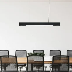 Sale Czarna listwa LED nad stół 80cm LP-1301/1P M BK SMART CALI | Kaja Żyrandole Nowoczesne