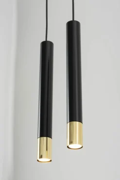 New Czarna listwa ze smukłymi tubami, nad stół SIG 33394 SOPEL GRAND Żyrandole Nowoczesne