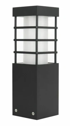 Sklep Kaja Czarna, nietuzinkowa lampa ogrodowa RADO II 3 BL z serii RADO II | Kaja Oświetle