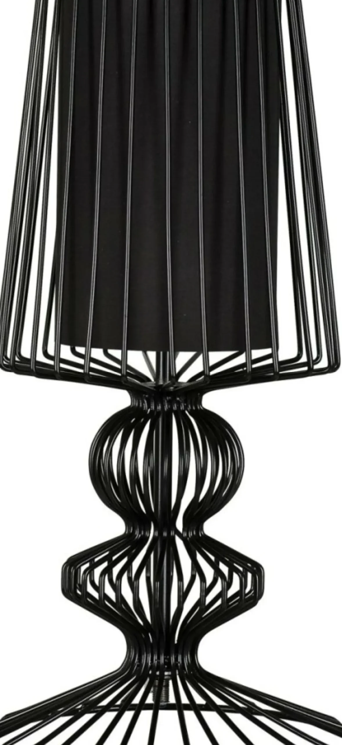 Sklep Kaja Czarna, niska lampa na szafkę nocną 5411 AVEIRO | Kaja Oświetlenie