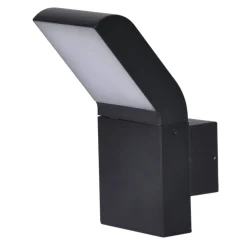 Sklep Kaja Czarna, nowoczesna lampa elewacyjna LED K-8146 VIDAR | Kaja