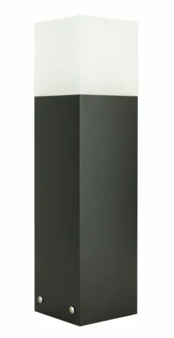 Sklep Kaja Czarna, nowoczesna lampa ogrodowa CB-MAX 400 BL z serii CUBE MAX | Kaja Oświetle