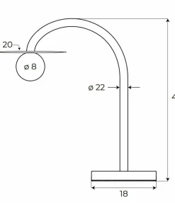 Sklep Kaja Czarna, nowoczesna lampka na szafkę nocną MX T0053 ENIGMA | Kaja