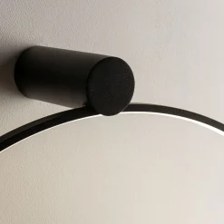 Sklep Kaja Czarna obręcz sufitowa plafon 4000K ⌀60cm 10865 CIRCOLO LED | Kaja