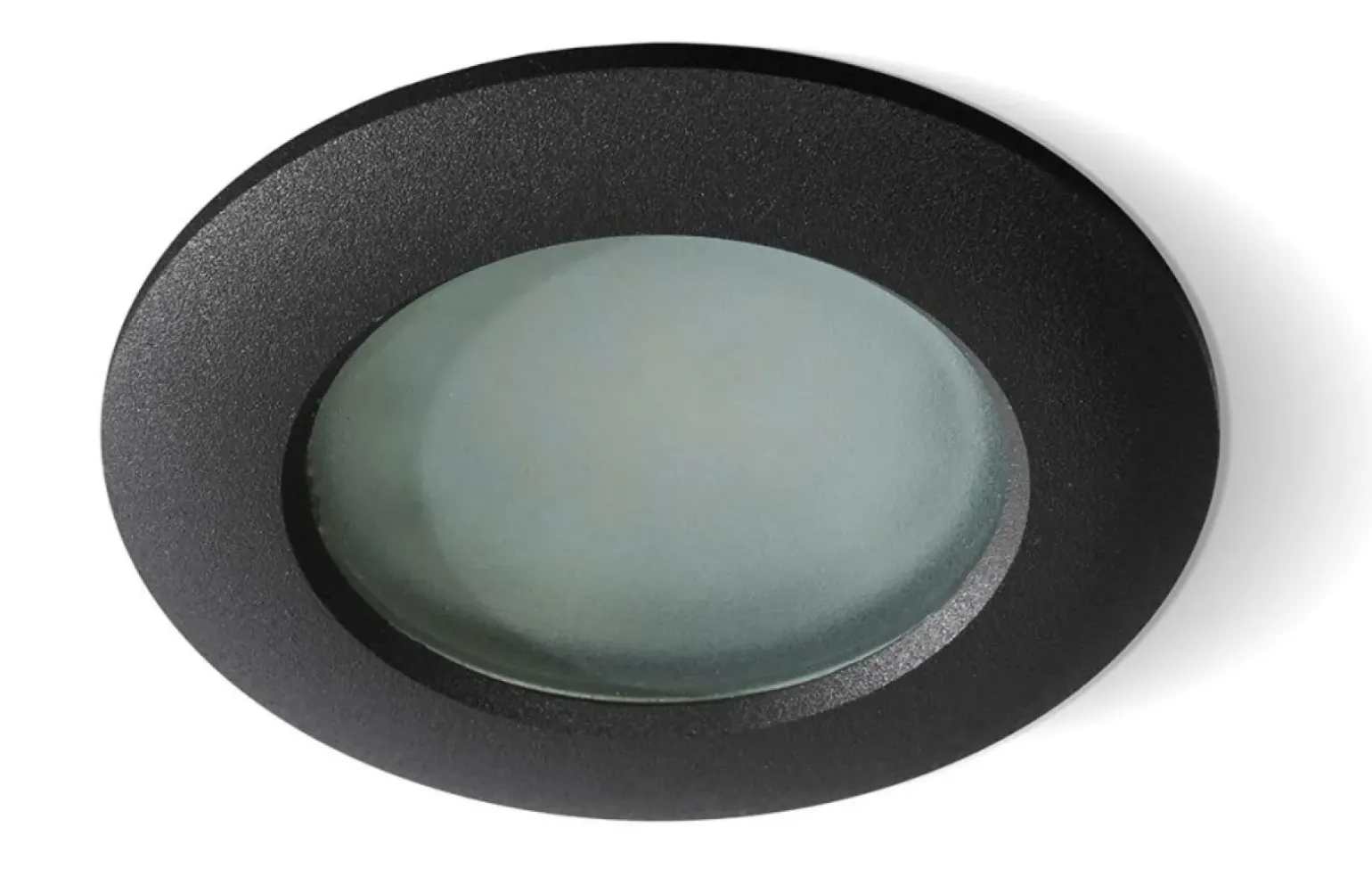 Sklep Kaja Czarna, okrągła oprawa wpustowa oczko IP54 AZ0809 EMILIO | Kaja