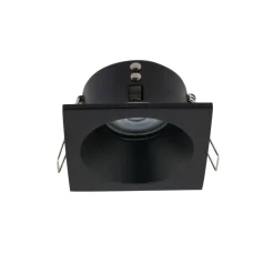 Sklep Kaja Czarna oprawa podtynkowa w kształcie kwadratu 8370 | Kaja Oświetlenie
