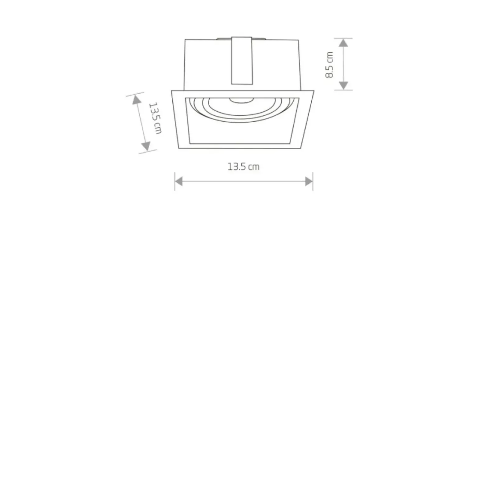 Sklep Kaja Czarna oprawa podtynkowa, do korytarza, 9417| Kaja Oświetlenie