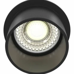 Sklep Kaja Czarna oprawa punktowa podtynkowa DL050-01B REIF | Kaja Oświetlenie