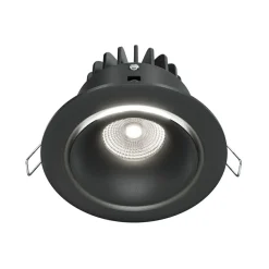 Sklep Kaja Czarna oprawa wpustowa LED 4000K 830lm DL031-L12W4K-B z serii YIN