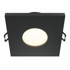 Sklep Kaja Czarna oprawa wpustowa, punktowe światło DL083-01-GU10-SQ-B