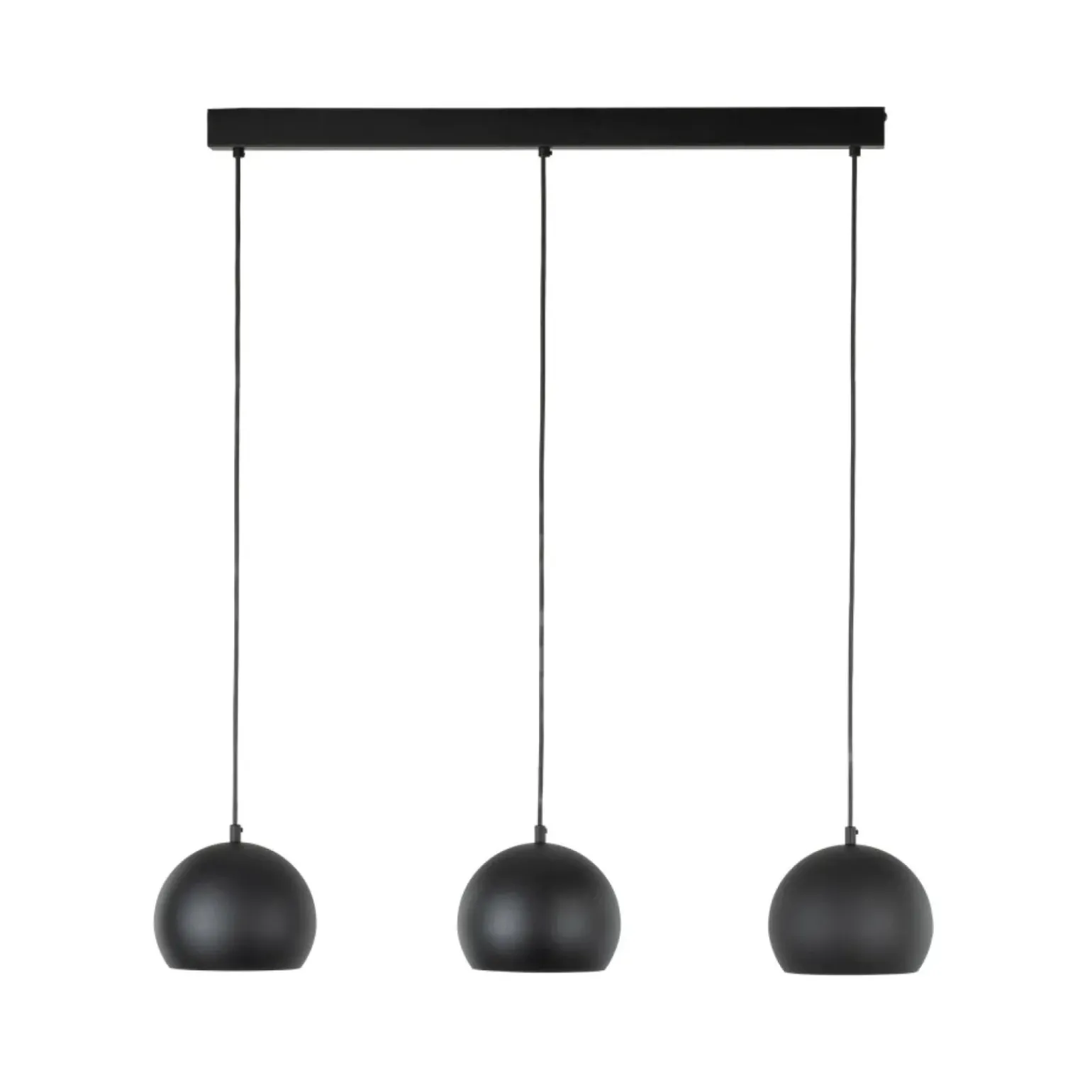 Cheap Czarna, potrójna lampa nad wyspę TK 10169 ZOE BLACK | Kaja Oświetlenie Żyrandole Nowoczesne