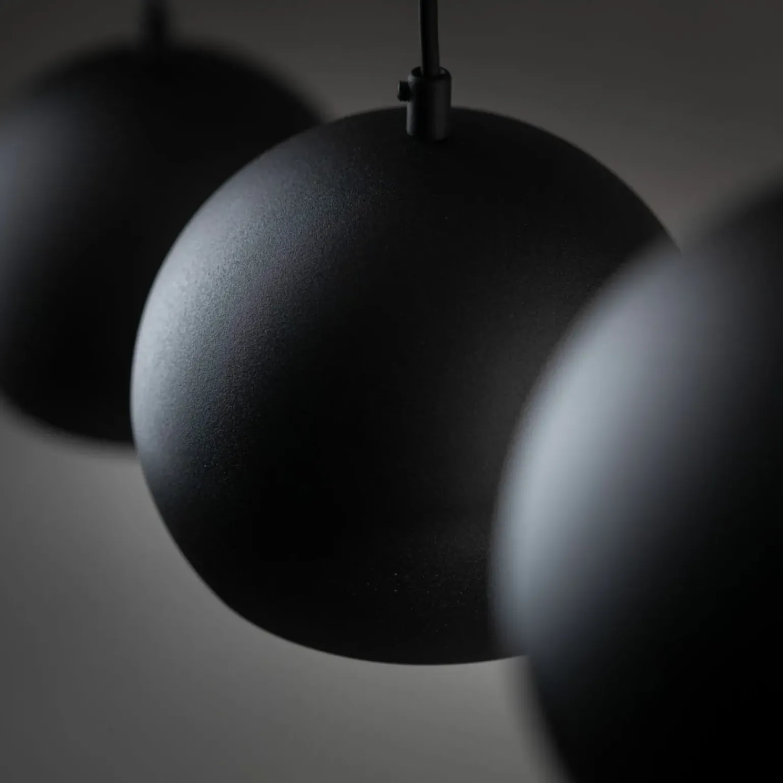 Cheap Czarna, potrójna lampa nad wyspę TK 10169 ZOE BLACK | Kaja Oświetlenie Żyrandole Nowoczesne