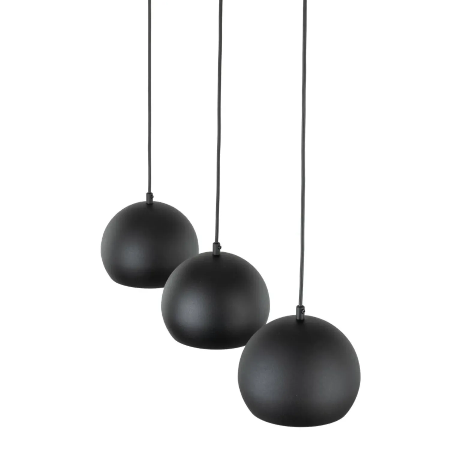 Cheap Czarna, potrójna lampa nad wyspę TK 10169 ZOE BLACK | Kaja Oświetlenie Żyrandole Nowoczesne