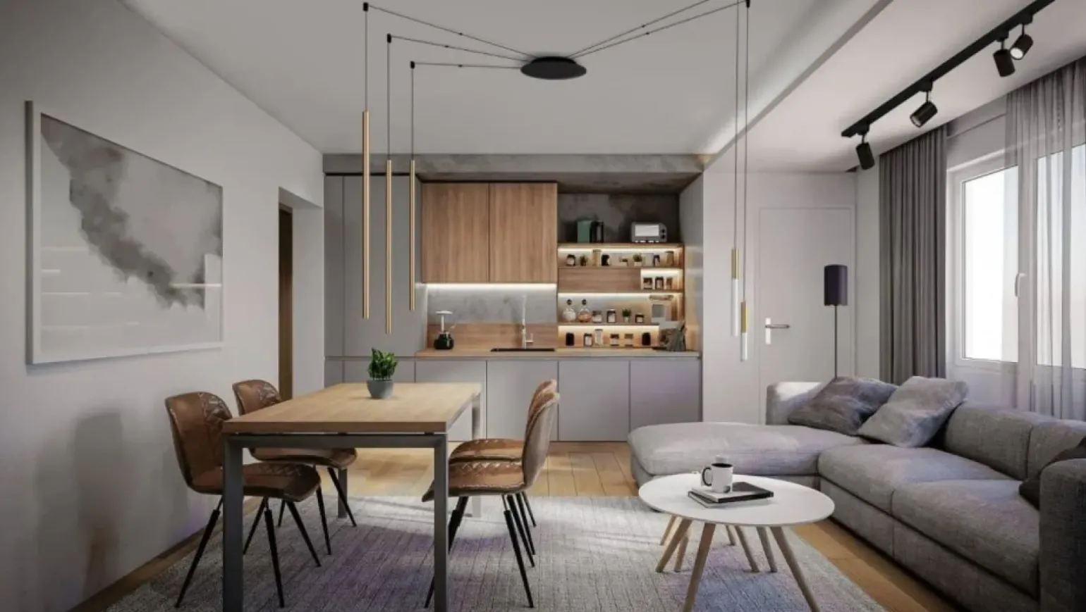 Sklep Kaja Czarna prowadnica jednofazowa dł. 2m, 9452 | Kaja Oświetlenie